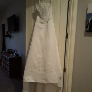 David's Bridal wedding dress